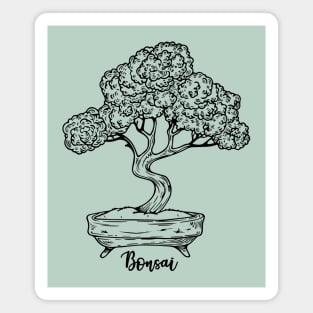 bonsai Old School Magnet